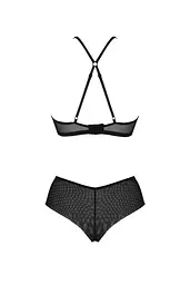 Комплект Passion KERRIA BIKINI black, S/M, бралет і трусики-бікіні - мініатюра 4