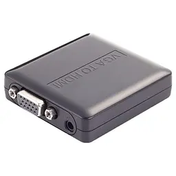 Перехідник PowerPlant HDMI to VGA + R/L (HDCVGA02-M) (CA911493) - мініатюра 2