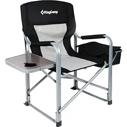 Складаний стілець KingCamp Director Chair Black/Medium Grey [2248.65.52] [146481]