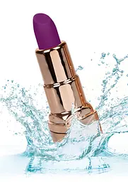 Міні-вібратор Calexotics Bad Bitch Lipstick, 7.5 см (золотий) - мініатюра 6