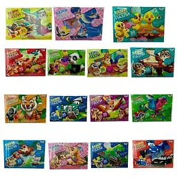 Пазли Danko Toys 30 елементів Різнокольоровий shop (4823102811192)