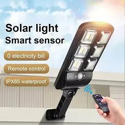 Вуличний Led прожектор сенсорний XPRO LL-660 із сонячною панеллю та пультом (MER-15371_313) - мініатюра 10
