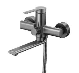 Змішувач для ванни Mixxus Lord 009 Euro Graphite MI7140, Графіт