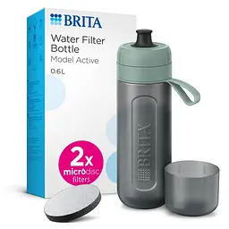 Фільтр-пляшка Brita Active 600 мл зелена (1052251)