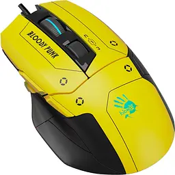 Миша Bloody A4Tech W70 Max USB Punk Yellow (W70 Max (Punk Yellow)) - мініатюра 2