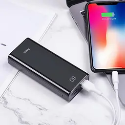 Додаткова батарея Hoco J45 Elegant Shell (10000mAh) Black - мініатюра 7