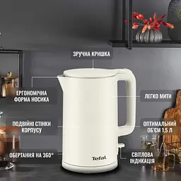 Електрочайник Tefal KO140AE0 - мініатюра 2