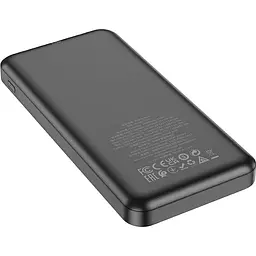 Зовнішній акумулятор Hoco J102 Cool Figure 10000mAh 20W Black [101320] - мініатюра 2