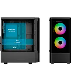 Корпус GAMDIAS TALOS E3 CG (4711514501193) - мініатюра 10