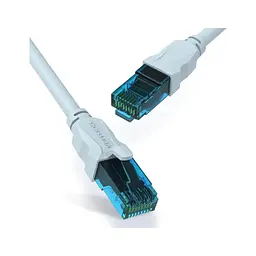 Патч-корд 5м, RJ-45 cat 5e UTP blue Vention (VAP-A10-S500) - мініатюра 1