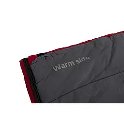 Спальний мішок Bo-Camp Gramark XL Cool/Warm Gold -8° Сірий-Червоний - мініатюра 5