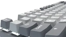 Клавіатура GamePro Genesis Metallic MK110G Outemu Червоний Swithes USB Сірий - мініатюра 5