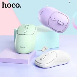Бездротова миша Hoco GM25 Royal Dual-Mode Business Wireless Mouse Purple - мініатюра 3