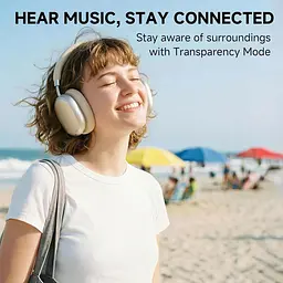Бездротові Bluetooth-навушники NC95 із шумозаглушенням, до 120 годин роботи - мініатюра 10