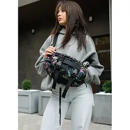 Сумка бананка велика поясна Sambag 38х21 см sum0023767