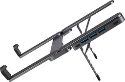 Підставка для ноутбука OfficePro Black LS100HUB (LS100HUB) - мініатюра 2