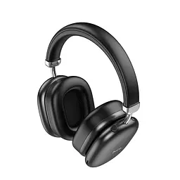 Бездротові накладні навушники HOCO W35 Max Auspicious ANC noise reduction BT headphones Black (6942007631280) - мініатюра 3
