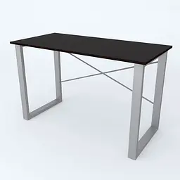 Письмовий стіл Ferrum-decor Драйв 750x1200x700 Сірий метал ДСП Венге Магія 16 мм (FRD-105356) - мініатюра 4
