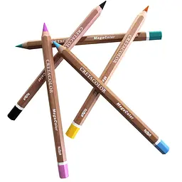Олівець кольоровий Megacolor Білий (29101) Cretacolor - мініатюра 2