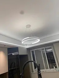 Стильна підвісна LED-люстра Art 2461/500+500WH - мініатюра 2