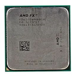 Процесор AMD FX 6300 (FD6300WMW6KHK) (Socket AM3+, 6T, 4.1 ГГц, Tray) Б/в