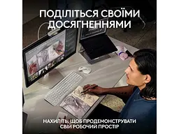 Веб-камера Logitech MX Brio Pale Grey (960-001554) - мініатюра 6