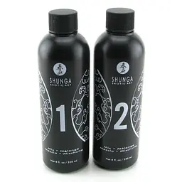 Гель для NURU масажу Shunga Oriental Body-to-Body – Sparkling Strawberry Wine плюс простирадло - мініатюра 2