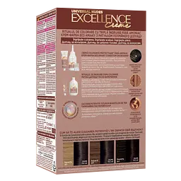 Стійка крем-фарба для волосся L'Oreal Paris Excellence Crème Universal Nudes 2U Універсальний дуже темно-каштановий 192 мл - мініатюра 2