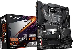Материнская плата Gigabyte B550 Aorus Elite AX V2 (B550 AORUS ELITE AX V2) (Socket AM4, AMD B550, ATX) - миниатюра 5