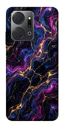 TPU чохол Demsky Purple space marble для Huawei Honor X7a