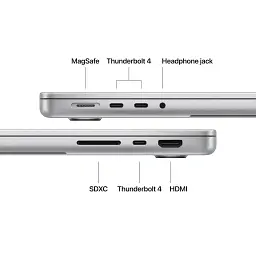 Ноутбук Apple MacBook Pro 14 A3434 M5 Silver (MDE54UA/A) - мініатюра 3