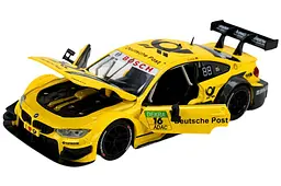 Іграшкова машинка гоночна BMW M4 DTM 1:24 Автопром світлозвукові ефекти металева 68256B(Y), кор. 24,5х12 см - мініатюра 6
