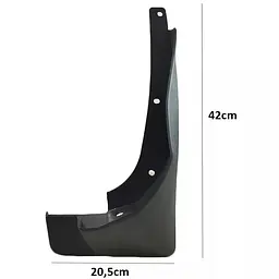 Бризковики для Toyota Rav 4 2013-2016 Комплект 4 шт (BTYRV1321) - мініатюра 6