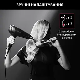 Фен CV581LF0 ROWENTA teh0021519 - мініатюра 3