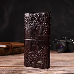 Шкіряний гаманець Canpellini 10,5х18,7х2,5 см acs0025653 - мініатюра 7