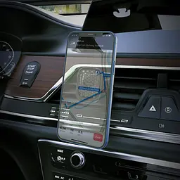 Автотримач Hoco S49 магнітний чорний - мініатюра 3