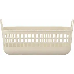 Кошик для зберігання Ardesto пластик PP 33x22x16.3 см 7 л бежевий (ARHC2507BG) - мініатюра 3