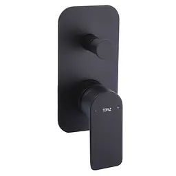 Душова система прихованого монтажу Topaz Sardinia TSG 08205-G-H20-BL, Чорний матовий - мініатюра 2