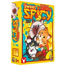 Настільна гра Geekach Games Sweet & Spicy. Битва котиків (укр.) (GKCH073SP)
