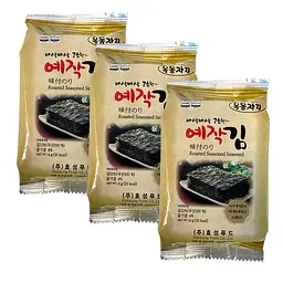 Чіпси норі Hyosung Food Co Ye-Jak класичні 4г - мініатюра 2