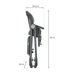 Стілець для годування Kinderkraft Tulo Grey (5902533928798) - мініатюра 6
