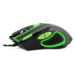Миша Esperanza MX401 Hawk USB Black-Green (EGM401KG) - мініатюра 2