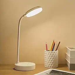 Мінімалістична настільна світлодіодна лампа з USB-живленням і сенсорним керуванням Білий 88202