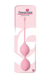 Вагінальні кульки Dreamtoys See You In Bloom, 20 см, рожевий - мініатюра 2