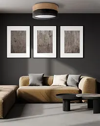 Стельовий світильник TK Lighting 4800 Nicol E27 1x15W IP20 чорний - мініатюра 2