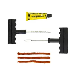 Ремкомплект для шин Tubeless Tire Repair Kit, набір для ремонту безкамерних шин, з клеєм і жгутами