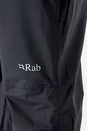 Штани Rab Downpour Eco Pants FZ M Чорний - мініатюра 4