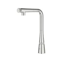 Змішувач для кухні з висувним виливом Grohe Zedra SmartControl 31593DC2, Хром - мініатюра 3