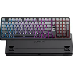 Клавіатура MCHOSE G98 V2 Ice Blue Switch Flowing Shadow
