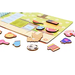 Розвиваюча іграшка "Мока Бока Будиночок" 103 деталей PuzzleOK det0015142 - мініатюра 5
